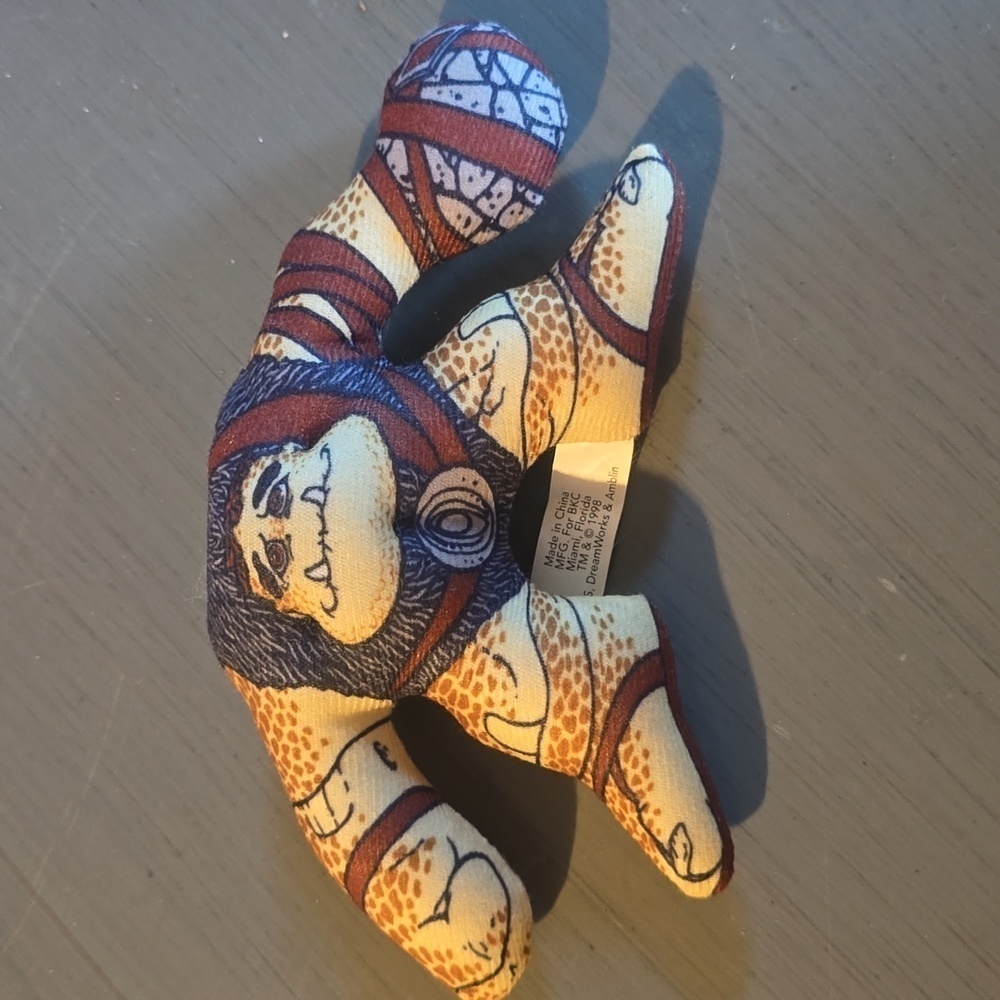DreamWorks VINTAGE BURGER KING SLAM FIST plush TOY 1998